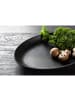 ebuy24 Teller WabiSabi 2er Set Schwarz 2er Set