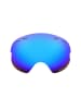 YEAZ XTRM-SUMMIT Wechselglas für Ski- Snowboardbrille mit Rahmen in blau