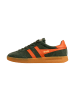 Gola Cyclone-Sneaker aus Leder Grün