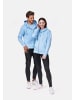 smiler. Kapuzensweatshirtjacke grin. in BLAU