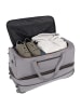 travelite Basics - Rollenreisetasche 98/119L 70 cm erw. (bordeaux) in grey/orange