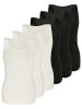 Sassa 6er Sparpack Top in black skin
