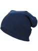 TupTam Unisex Kinder Beanie Mütze Schlauchschal Set in dunkelblau