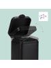 relaxdays Kosmetikeimer in Schwarz - 3 Liter