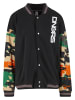 DNGRS Dangerous College Jackets in black/pixelcamouflage