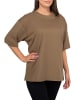 Reichstadt Reichstadt Oversized T-Shirt Damen  25RSW070 Khaki XXS