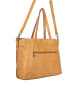 DreiMaster Vintage Shopper Aus Leder in HELLKAMEL