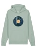 wat? Apparel Sweatshirt Broken Vinyl in Aloe