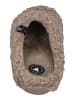Verbenas Hausschuhe YORK CURLY in braun