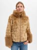 MARC CAIN COLLECTIONS Teddyfelljacke in braun