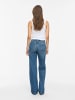 Noisy may Straight Fit Jeans in Medium Blue Denim1