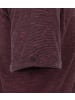 CASAMODA Knopfleisten T-Shirt für Herren in bordeaux
