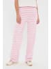 SAINT TROPEZ Casual Hose MilaSZ Gerade Passform in Pink Nectar/Ice Mel Stripe