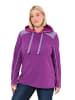 Ulla Popken Sweatshirt in dunkles violett