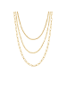 Luxenter Halskette Korvia mit 18 Karat Gelbgold-Finish – KORVIA