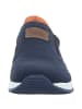 rieker Sportlicher Slipper in blau