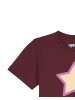 wat? Apparel T-Shirt Stern in Weinrot