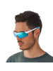 YEAZ SUNUP set magnet-sport-sonnenbrille in mattweiß