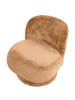 Beliani Sessel AYLO in Braun - (W) 60 x (H) 65 x (L) 70 cm