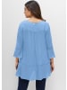 sheego Tunika in himmelblau