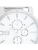 Oozoo Armbanduhr Oozoo Timepieces silber extra groß (ca. 48mm)