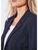 GOLDNER Kurzgröße:  Jersey-Blazer in marine