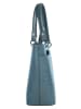 Cluty Handtasche echt Leder in blau