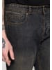 King Kerosin King Kerosin 5-Pocket Jeans Tint Wash Scott in rostbraun