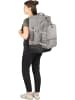 normani Reisetrolley mit Rucksackfunktion und kleinem 5L Rucksack in Beige