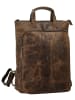 Bagan Rucksack echt Leder in braun
