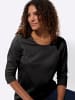 WITT WEIDEN 3/4-Arm-Shirt in schwarz + ecru