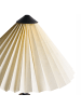 Beliani Tischleuchten TOJSAN in Beige/Braun - (W) 34 x (H) 58 x (L) 34 cm