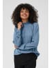 Kaffe Langarm-Bluse Trine Regular fit in Bering Sea