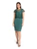 Vera Mont Etuikleid mit Spitze in Dark Emerald