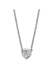 LOTUS silver Anhänger Silber 925 Sterling Silber Herz Halsketten