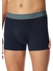 Schiesser Retro Short / Pant 95/5 Cotton in Dunkelblau