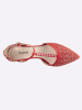 Heine Pumps in rot