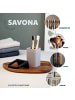 bremermann 2tlg. - Bad-Accessoires -Set SAVONA Softtouch, eckig
