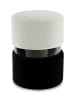 Kayoom Hocker Gipsy in creme - schwarz