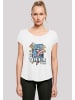 F4NT4STIC Long Cut T-Shirt Marvel Captain America Made Of Tough Stuff in weiß