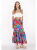 IZIA Skirt in pink multicolor