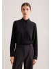 Seidensticker Hemdbluse Regular in Schwarz
