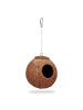 relaxdays 2 x Vogelhaus in Natur