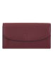 DuDu Colorful Gandia Geldbörse RFID Leder 19 cm in burgundy