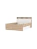 ebuy24 Bett Ikast Eiche 150 x 216 cm