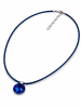 collezione alessandro Kurze Kette " Frankfurt " in blau
