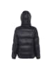 Sidona Damen Wattierte Winterjacke in Schwarz