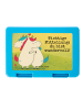 Mr. & Mrs. Panda Brotbox Einhorn Mitteilung Design mit Spruch in Weiß