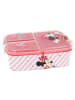 Disney Minnie Mouse Disney Minnie Mouse Kinder Brotdose – Lunchbox mit 3 Fächern & tollem in Rosa