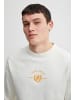 CASUAL FRIDAY Sweatshirt CFSage relaxed sweat w. embroidery in Weiß